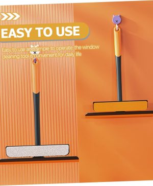 3pcs Replacement Heads Included Window Screen Brush for Window with Sturdy Material - Image 2